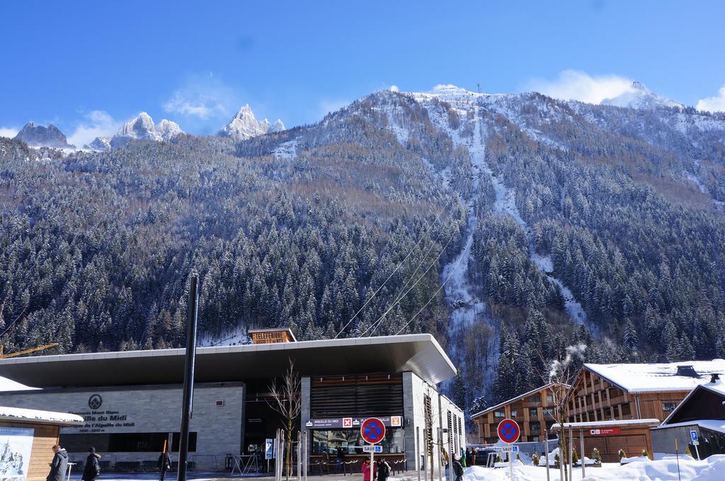 Aiguille Du Midi - Le Chamo'Nid Apartment Chamonix Exterior photo